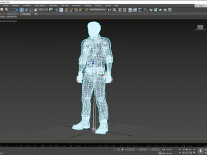 Bradley Cooper is singing 3D Rigged model ready for animation 3D Модель
