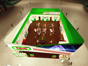 Italiano special stand Booth Design and the render in lumion 3D Модель