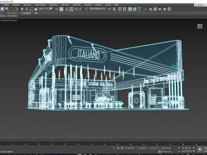 Italiano special stand Booth Design and the render in lumion 3D Модель