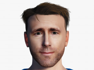 Ryan Reynolds 3D Rigged model ready for animation 3D-Modell