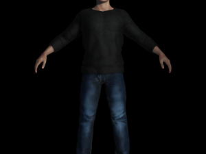 DANIEL CRAIG 3D Rigged model ready for animation Modelo 3D