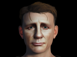 DANIEL CRAIG 3D Rigged model ready for animation Modelo 3D