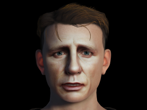 DANIEL CRAIG 3D Rigged model ready for animation Modelo 3D