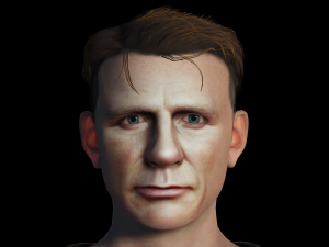 DANIEL CRAIG 3D Rigged model ready for animation Modelo 3D