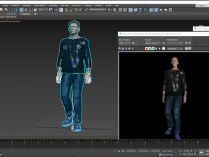 DANIEL CRAIG 3D Rigged model ready for animation Modelo 3D