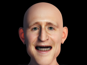 Old Man3D Rigged model ready for animation 3D Model