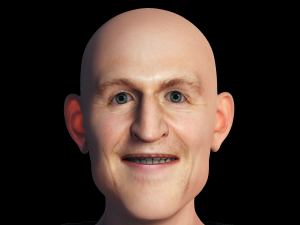 Old Man3D Rigged model ready for animation 3D Model