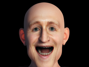 Old Man3D Rigged model ready for animation 3D Model