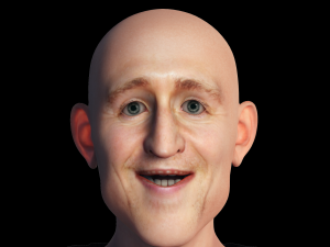 Old Man3D Rigged model ready for animation 3D Model