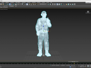 Old Man3D Rigged model ready for animation 3D Model