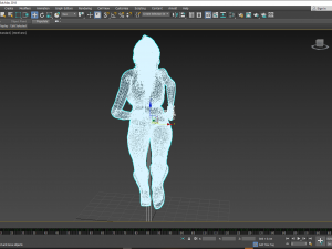 Tessa Thompson 3D Rigged model ready for animation 3D Модель
