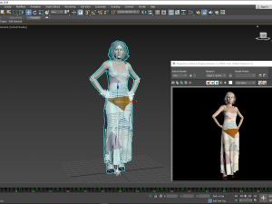 Judi Dench 3D Rigged model ready for animation Modelo 3D