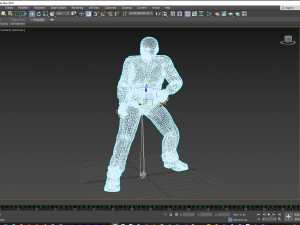 Jason Statham 3D Rigged model ready for animation Modelo 3D