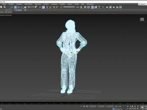 Meryl Streep 3D Rigged model ready for animation 3D Модель