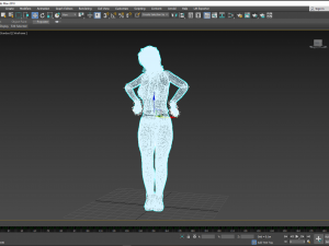 Olga Kurylenko 3D Rigged model ready for animation 3D Модель