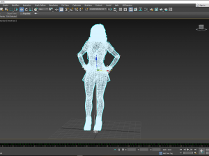 Joey King 3D Rigged model ready for animation Model 3D