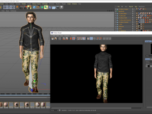 Timothee Chalamet 3D Rigged model ready for animation 3D-Modell