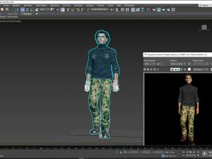 Timothee Chalamet 3D Rigged model ready for animation 3D-Modell