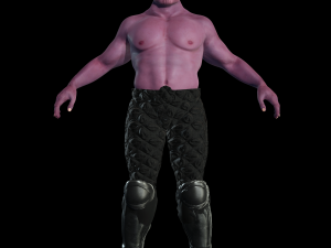 Mr Z Family 3D Rigged 3 model ready for animation 3D 模型