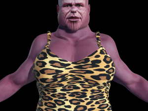 Mr Z Family 3D Rigged 3 model ready for animation 3D 模型