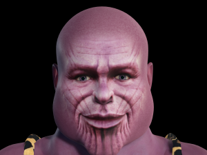Mr Z Family 3D Rigged 3 model ready for animation 3D 模型