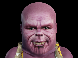 Mr Z Family 3D Rigged 3 model ready for animation 3D 模型