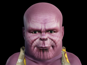 Mr Z Family 3D Rigged 3 model ready for animation 3D 模型