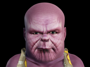Mr Z Family 3D Rigged 3 model ready for animation 3D 模型