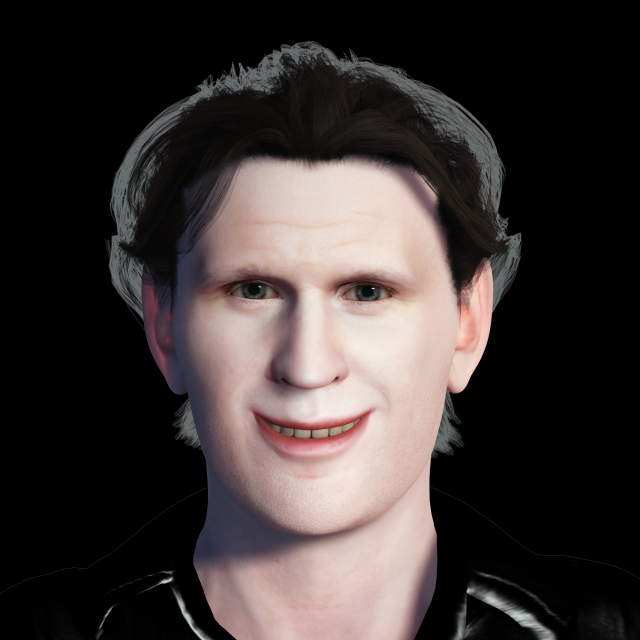 Matt Smith 3D Rigged model ready for animation 3D मॉडल .c4d .max .obj .3ds .fbx .stl .blend 