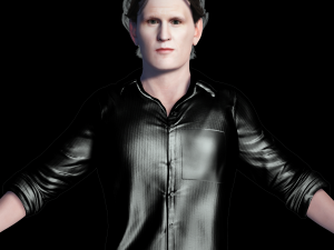 Matt Smith 3D Rigged model ready for animation 3D मॉडल