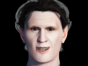 Matt Smith 3D Rigged model ready for animation 3D मॉडल