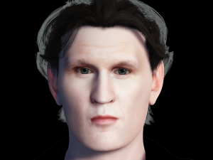 Matt Smith 3D Rigged model ready for animation 3D मॉडल