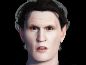Matt Smith 3D Rigged model ready for animation 3D मॉडल