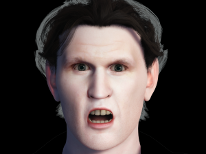 Matt Smith 3D Rigged model ready for animation 3D मॉडल