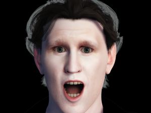 Matt Smith 3D Rigged model ready for animation 3D मॉडल