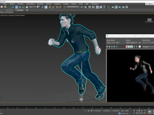 Matt Smith 3D Rigged model ready for animation 3D मॉडल