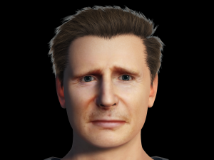 Liam Neeson 3D Rigged model ready for animation 3D 모델