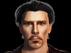 Benedict Cumberbatch 2 3D Rigged model ready for animation 3D Model
