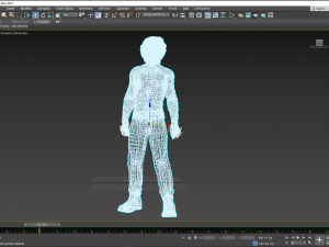 Adam Driver 3D Rigged model ready for animation 3Dモデル