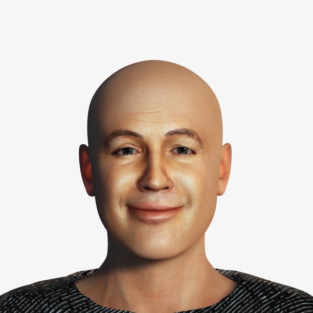 Billy Zane 3D Rigged model ready for animation 3D Model .c4d .max .obj .3ds .fbx .stl .blend 