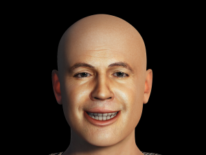 Billy Zane 3D Rigged model ready for animation 3D Model