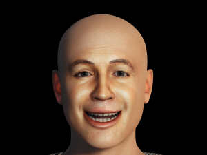 Billy Zane 3D Rigged model ready for animation 3D Model