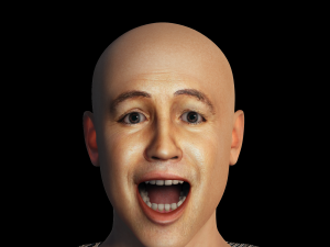 Billy Zane 3D Rigged model ready for animation 3D Model