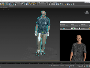 Billy Zane 3D Rigged model ready for animation 3D Model