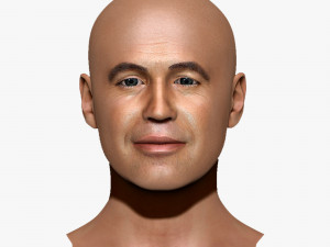 Billy Zane ZBrush 3D model only the head 3D Model