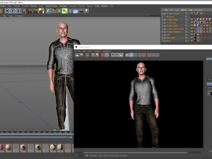 Arnold Vosloo 3D Rigged model ready for animation Modèle 3D