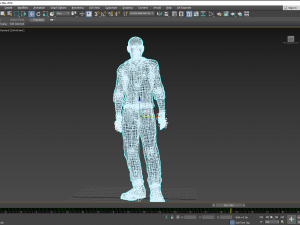 Arnold Vosloo 3D Rigged model ready for animation Modèle 3D