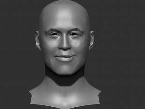 Billy Zane ZBrush 2 only the head Model 3D