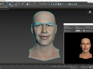 Billy Zane ZBrush 2 only the head Model 3D