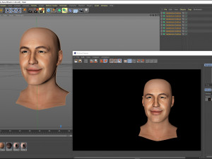 Billy Zane ZBrush 2 only the head Model 3D